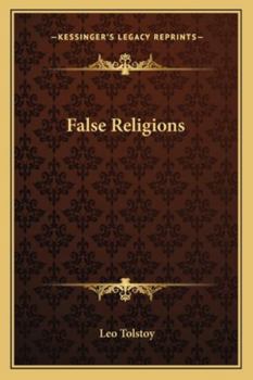 Paperback False Religions Book