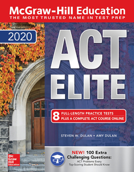 Paperback McGraw-Hill Education ACT Elite 2020 Book