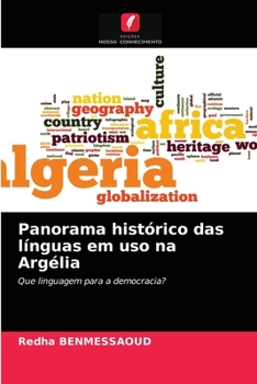 Paperback Panorama histórico das línguas em uso na Argélia [Portuguese] Book