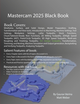 Paperback Mastercam 2025 Black Book