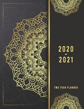 Paperback 2020-2021 Two Year Planner: Best Wishes Two Year Planner, Two Year Calendar 2020-2021, Daily Monthly Planner 2020 Size 8.5 x 11 Inch, Business Pla Book