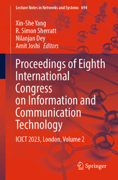 Paperback Proceedings of Eighth International Congress on Information and Communication Technology: Icict 2023, London, Volume 2 Book