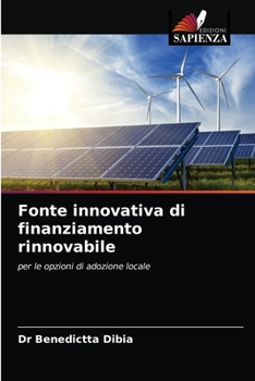 Paperback Fonte innovativa di finanziamento rinnovabile [Italian] Book