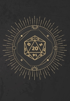 Paperback RPG Journal: Mixed Role Playing Gamer Paper (College Ruled, Graph, Hex): Polyhedral 20 Sided Dice Pattern Black Book