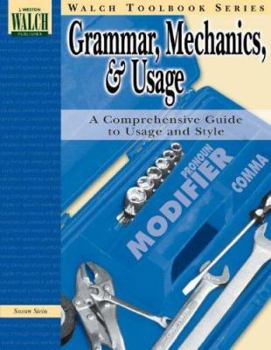 Paperback Walch Toolbook: Grammar, Mechanics, and Usage Book