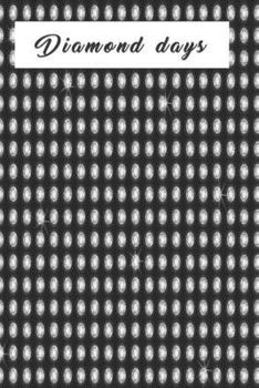 Diamond days: Notebook with gems