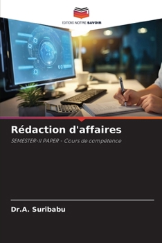 Paperback Rédaction d'affaires [French] Book