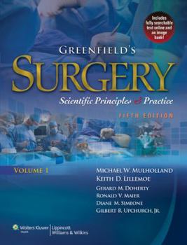 Paperback Greenfield's Surgery: Scientific Principles & Practice (4 volume set) Book