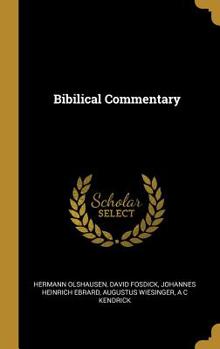 Hardcover Bibilical Commentary Book