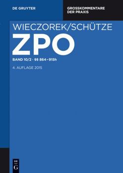 Hardcover §§ 864-915h (Großkommentare der Praxis, 10/2) (German Edition) [German] Book