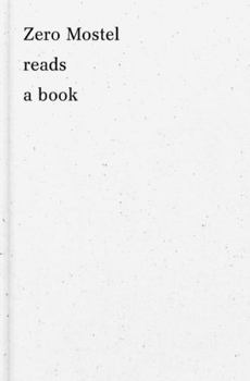 Hardcover Robert Frank: Zero Mostel Reads a Book