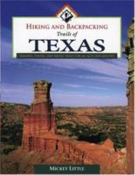 Paperback Hiking and Backpacking Trails of Texas Book