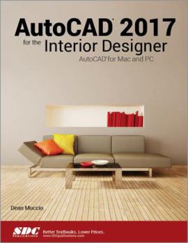 Paperback AutoCAD 2017 for the Interior Designer Book