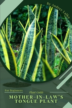 Paperback Mother-in-law's Tongue Plant: Plant Guide Book
