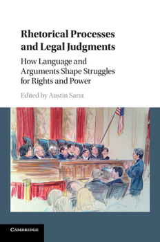 Paperback Rhetorical Processes and Legal Judgments Book