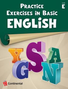 Paperback Practice Exercises In Basic English: Level E (Grade 5) Book