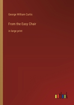 Paperback From the Easy Chair: in large print Book