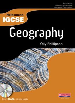 Paperback Heinemann Igcse Geography Student Book with Exam Café CD Book