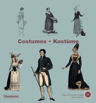 Paperback Costumes/Kostume/Koctiombi [With CDROM] Book