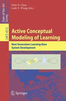 Paperback Active Conceptual Modeling of Learning: Next Generation Learning-Base System Development Book