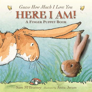Board book Here I Am!: A Finger Puppet Book: A Guess How Much I Love You Book