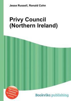 Paperback Privy Council (Northern Ireland) Book