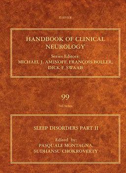 Hardcover Sleep Disorders Part II: Volume 99 Book