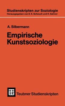 Paperback Empirische Kunstsoziologie [German] Book