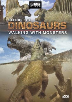 DVD Before the Dinoaurs: Walking with Monsters Book