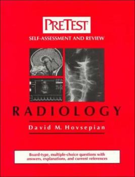 Paperback Radiology: PreTest Self-Assessment and Review Book
