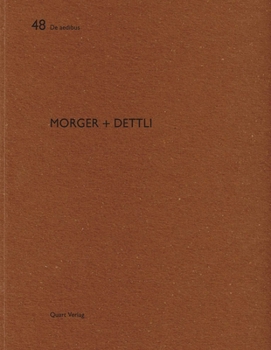 Paperback Morger + Dettli: de Aedibus 48 Book
