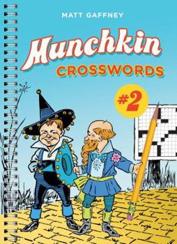 Spiral-bound Munchkin Crosswords #2 Book