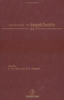 Hardcover Advances in Inorganic Chemistry: Inorganic Reaction Mechanisms Volume 54 Book