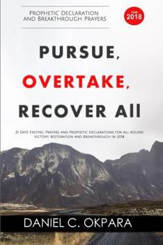 Prophetic Declaration and Breakthrough Prayers For 2018: Pursue, Overtake, Recover All