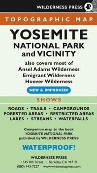 Paperback Yosemite National Park and Vicinity, California by Wilderness Press Book