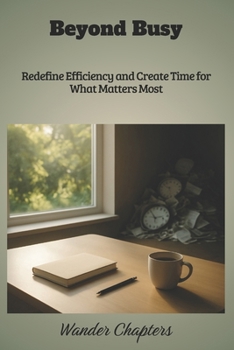 Paperback Beyond Busy: Redefine Efficiency and Create Time for What Matters Most Book