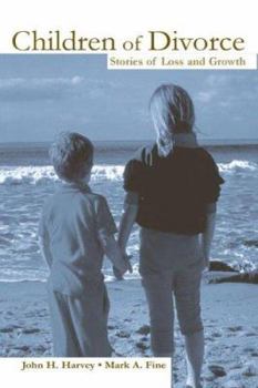 Hardcover Children of Divorce: Stories of Loss and Growth Book