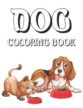 Paperback Dog Coloring Book: Cute Dog Coloring Book