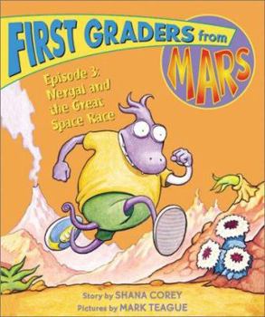 Hardcover Nergal and the Great Space Race (First Graders from Mars) Book