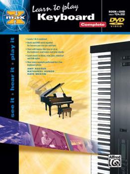 Paperback Alfred's Max Keyboard Complete: See It * Hear It * Play It, Book & DVD (Sleeve) Book