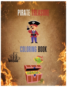 Paperback Pirate Treasure Coloring Book