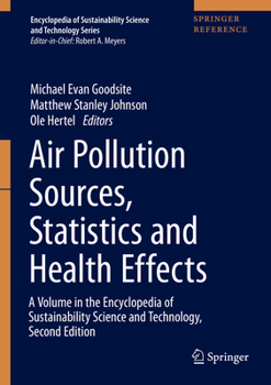 Hardcover Air Pollution Sources, Statistics and Health Effects Book