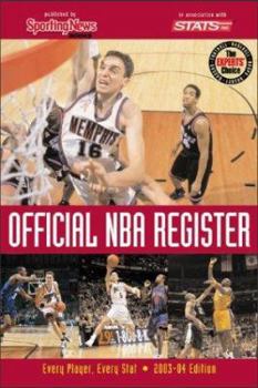 Paperback Official NBA Register Book
