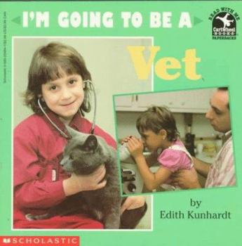 Paperback I'm Going to Be a Vet Book