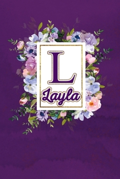 Paperback L - Layla: Monogram initial L for Layla notebook / Journal: Personalized Name Letter gifts for girls, women & men: School gifts f Book