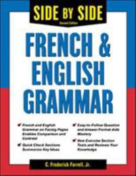 Paperback Side-By-Side French and English Grammar Book