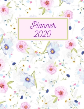 2020 Planner: Weekly & Monthly Planner | Daily Weekly 2020 Planner Organizer | Motivational Agenda Schedule With To Do’s and More | Get Shit Done Planner | 8,5 x 11" | Vol. 3