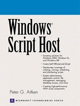 Paperback Windows Script Host Book