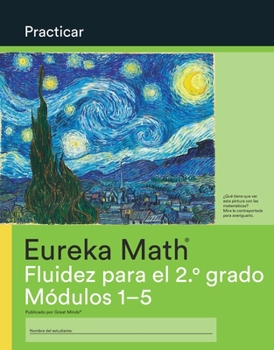 Paperback Spanish - Eureka Math Grade 2 Fluency Practice Workbook #1 (Modules 1-5) [Spanish] Book