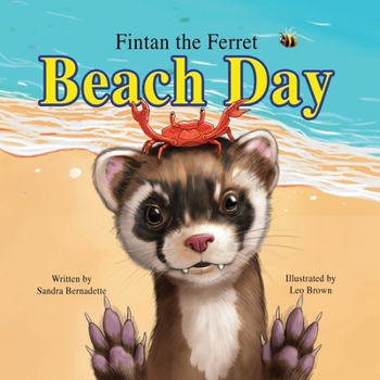 Paperback Fintan the ferret: Beach Day: Beach Day Book